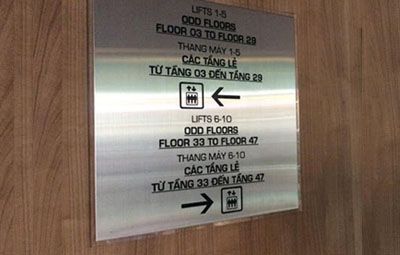 Bảng hiệu nội thất